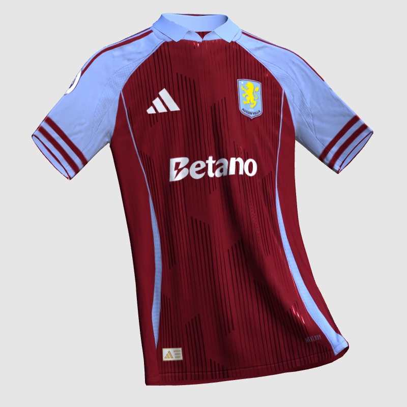 Aston Villa 2026 (Concept) FIFA Kit Creator Showcase