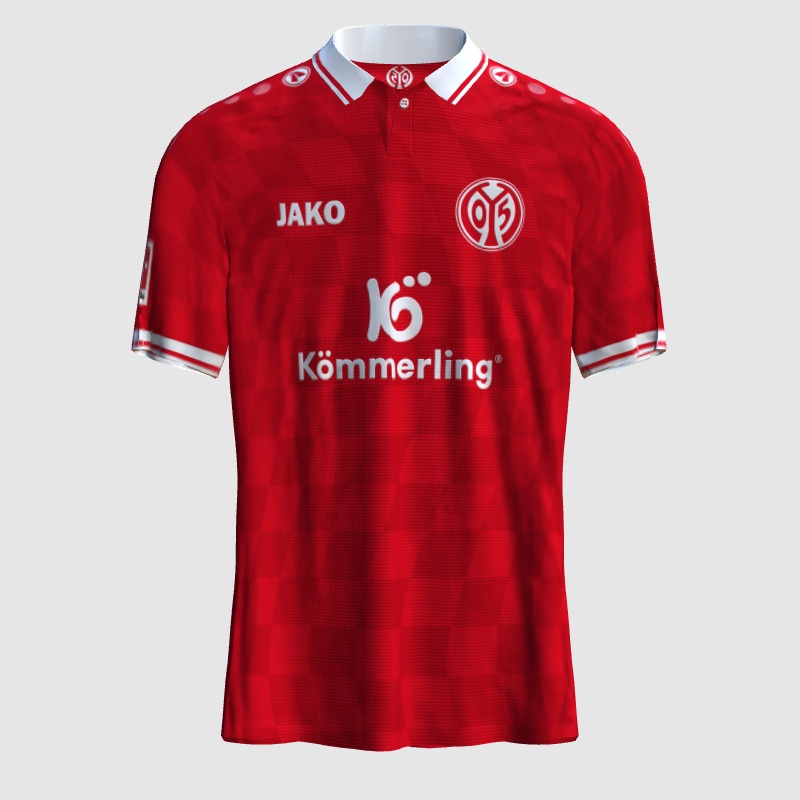 1 FC. Mainz 05 x Jako 24/25 Home - FIFA Kit Creator Showcase