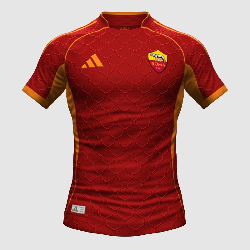 Adidas x Roma home kit - FIFA Kit Creator Showcase