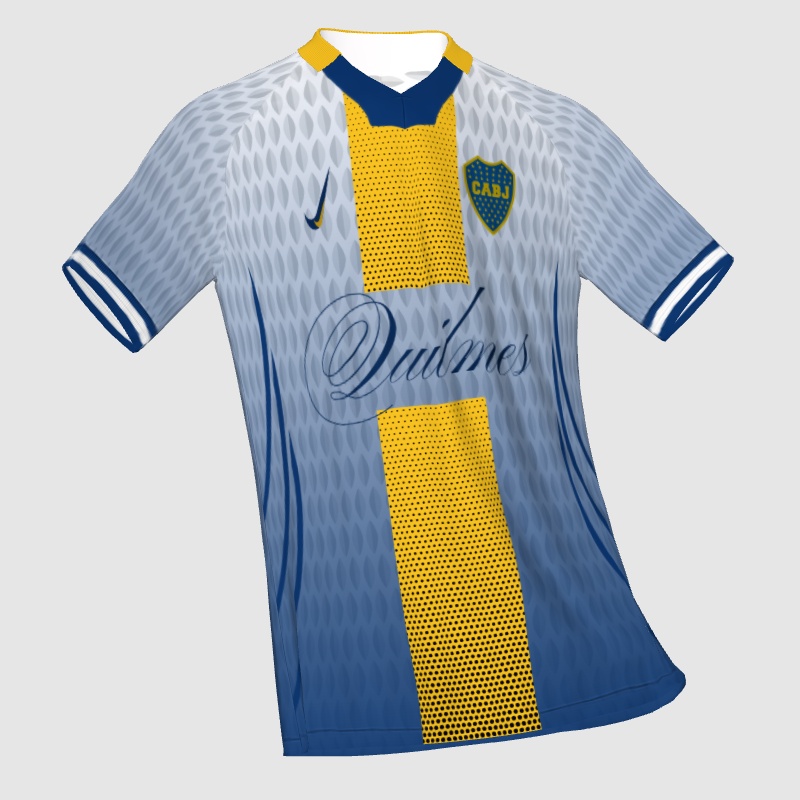 Boca Jr 24-25 Concept Kit remake - FIFA Kit Creator Showcase