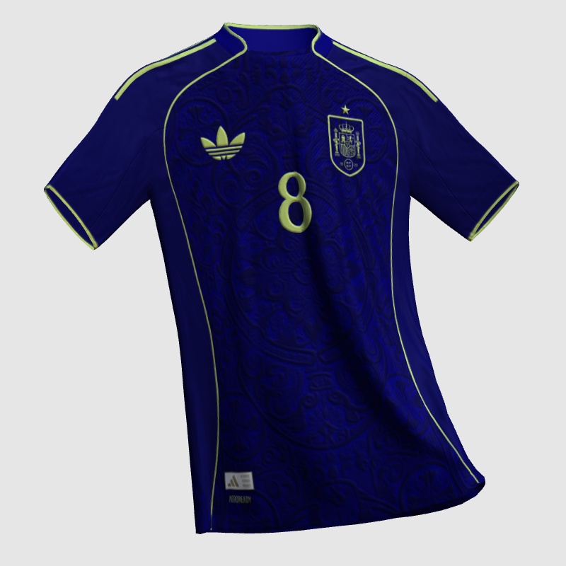 Spain World Cup 2026 Away Kit Concept - FIFA Kit Creator Showcase