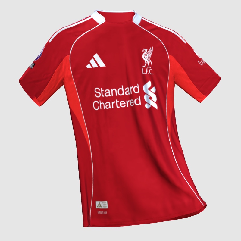 Liverpool 2026 Home Kit Concept FIFA Kit Creator Showcase