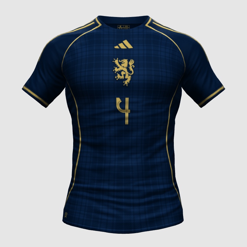 Scotland x Adidas Home Concept Kit - FIFA Kit Creator Showcase