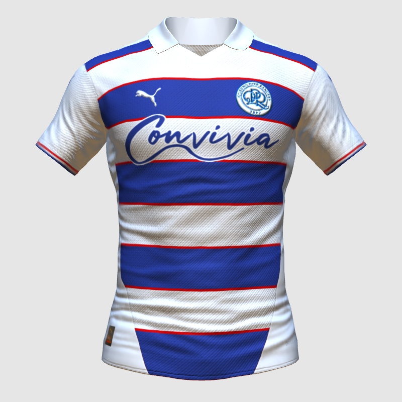 Queens Park Rangers (QPR) x Puma Home Concept Kit - FIFA Kit Creator ...