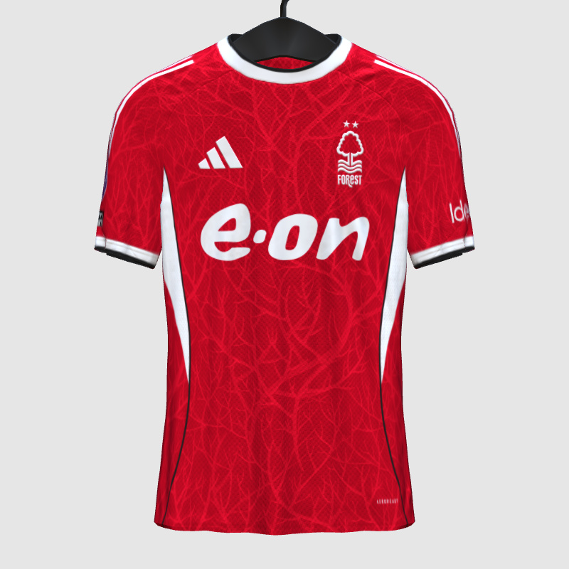 Nottingham Forest 2025/26 home concept kit FIFA Kit Creator Showcase