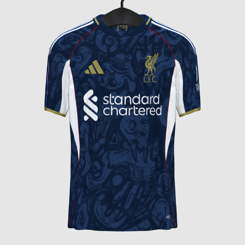 Liverpool 2025/26 away concept kit - FIFA Kit Creator Showcase