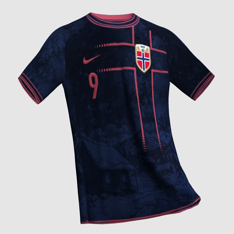 Norway 3rd kit concept fifa kit creator showcase