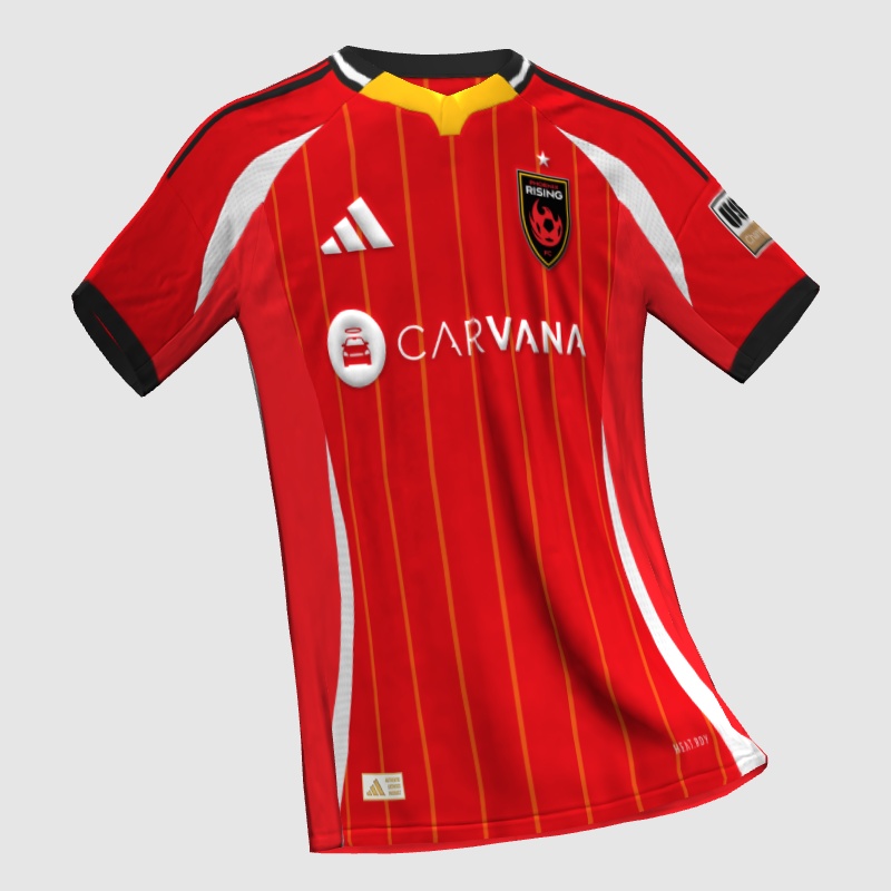 Phoenix Rising FC Home 2025 - FIFA Kit Creator Showcase