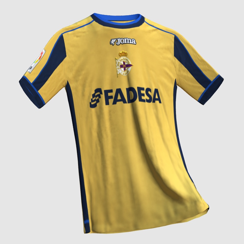 【非売美品】スペイン取得 Deportivo de La Coruña 年代もの Deportivo La Coruña 2002/2003 Away Kit - FIFA Kit Creator