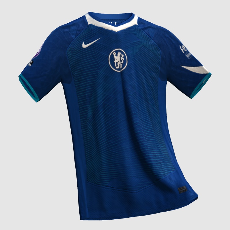 Nike Chelsea FC シャツ 青 t90 Nike Chelsea T90 Remix T-Shirt 25/26 | SOCCER.COM