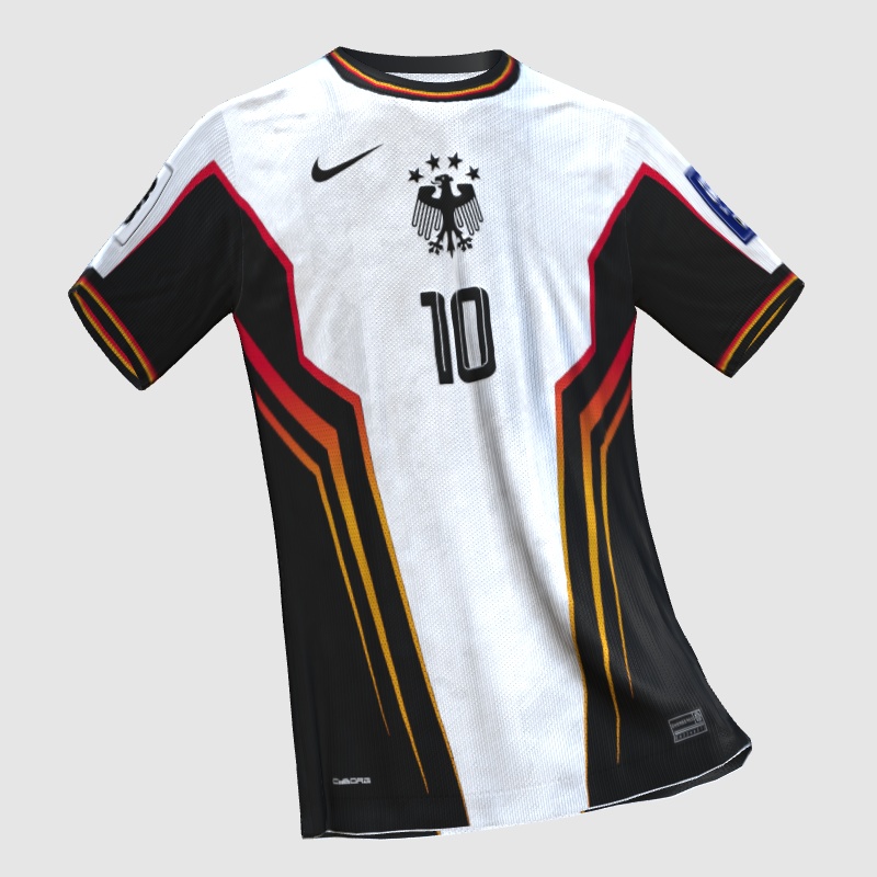 Nike x Germany "Cyborg" Home Kit - FIFA Kit Creator Showcase