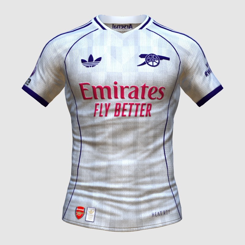 Arsenal x Adidas - Club Locked - 2) Rival Colours - FIFA Kit Creator ...