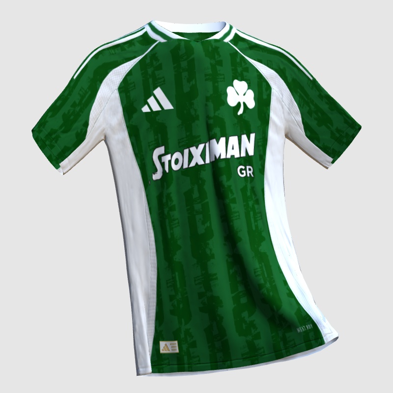 Panathinaikos fc 2025 26 home kit fifa kit creator showcase