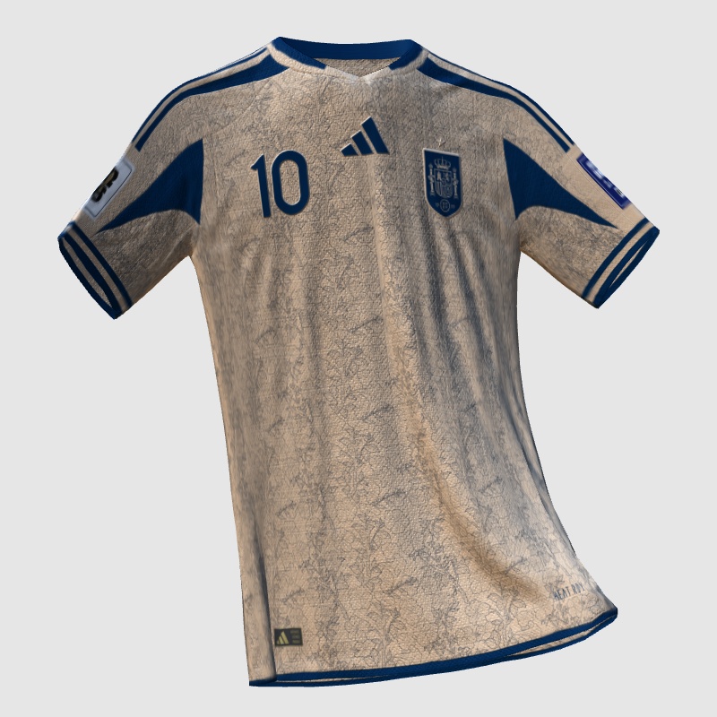 Spain World Cup 2026 Away Concept - FIFA Kit Creator Showcase
