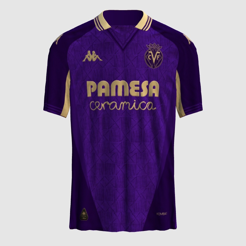 Villarreal CF X Kappa 2025 26 Away Kit Concept FIFA Kit Creator Showcase