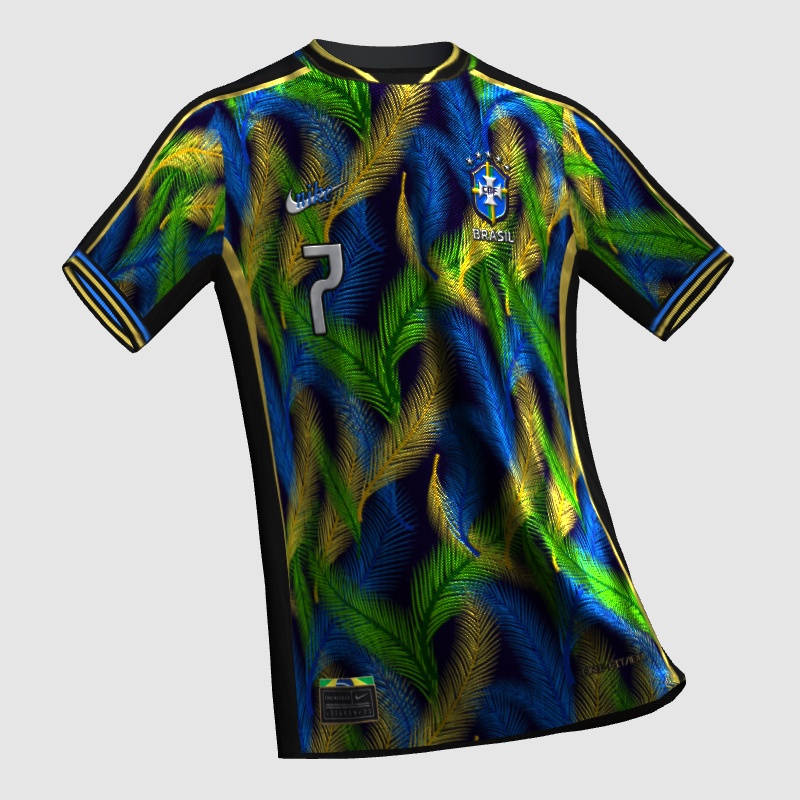 Brazil Third Kit 25/26 Concept - FIFA Kit Creator Showcase
