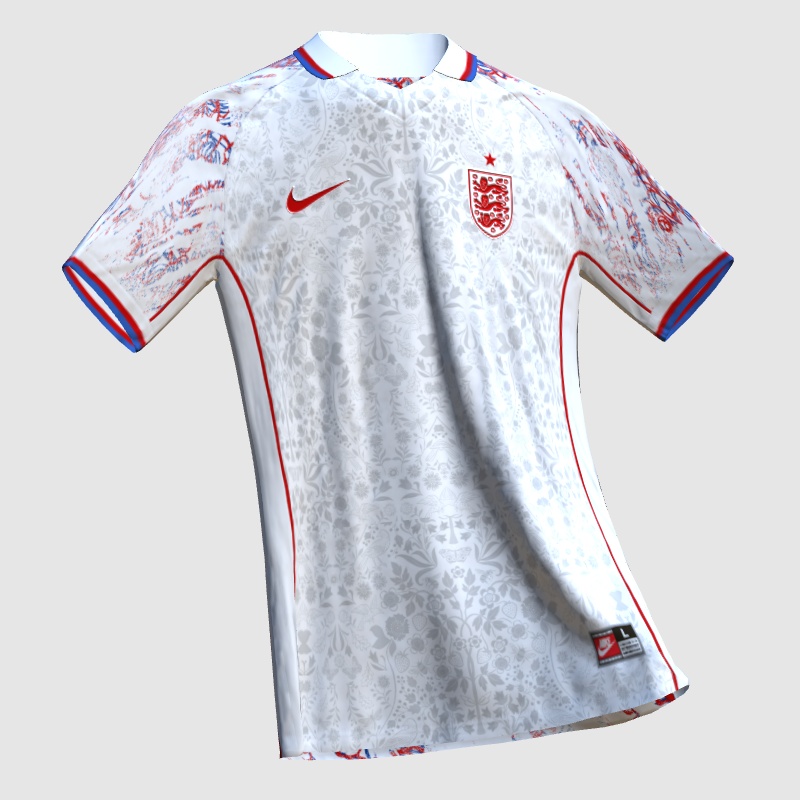 England home kit concept v2 - FIFA Kit Creator Showcase