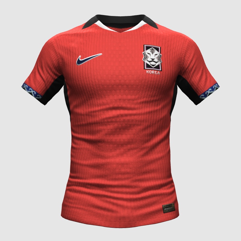 Korea Football Association (KFA) 2025/26 Home - FIFA Kit Creator Showcase