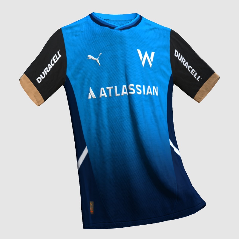 Atlassian Williams Racing 2025 - FIFA Kit Creator Showcase