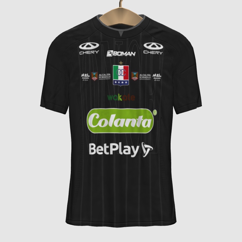 Once Caldas 2025 - Away Kit - FIFA Kit Creator Showcase