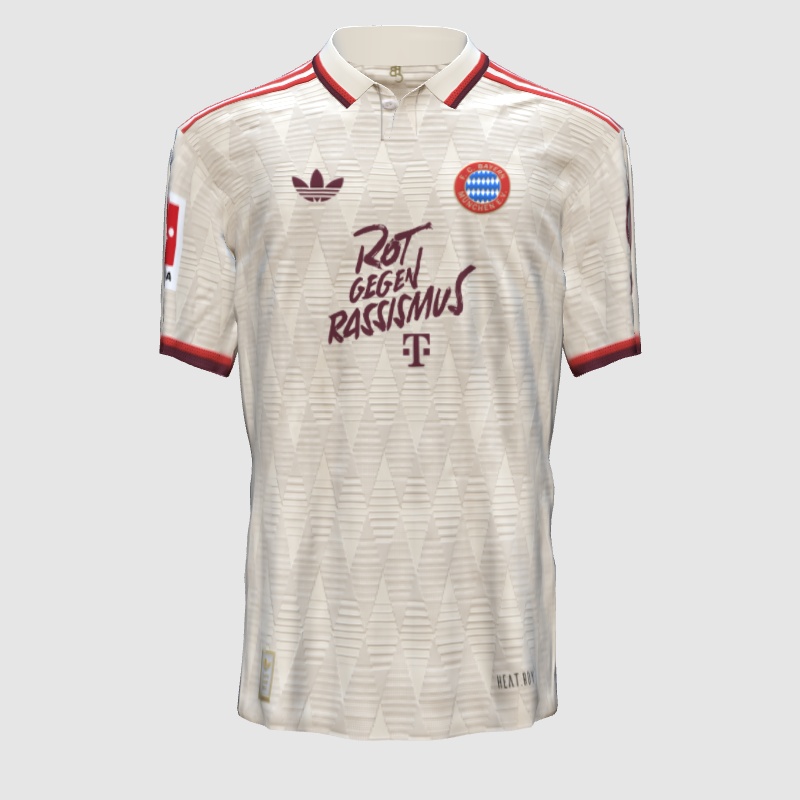 Bayern Third 24/25 Matchday 27 Anti-Racism Kit - FIFA Kit Creator Showcase