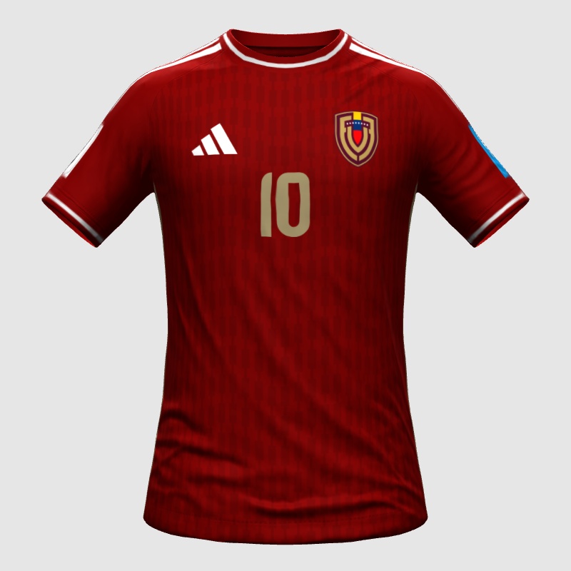 Venezuela 2026 WC Home Kit - FIFA Kit Creator Showcase