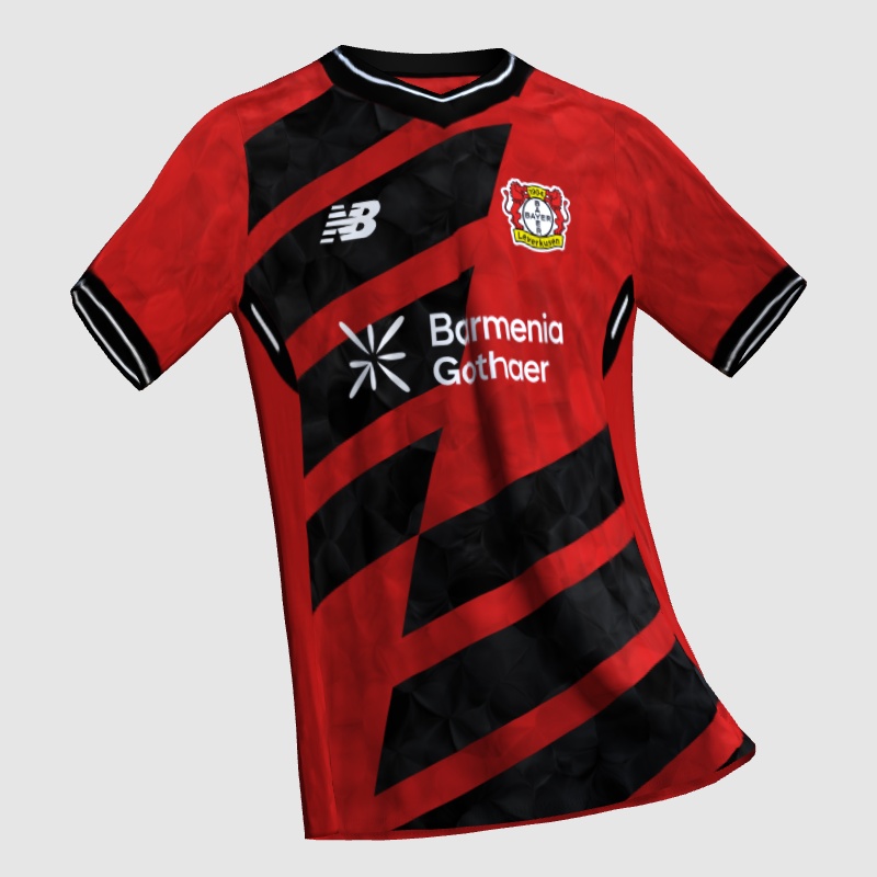 Bayer Leverkusen 25/26 Home Kit Concept - FIFA Kit Creator