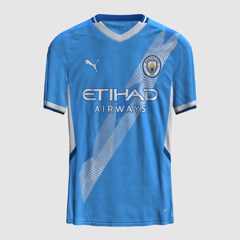 Manchester City Home 25/26 - FIFA Kit Creator Showcase