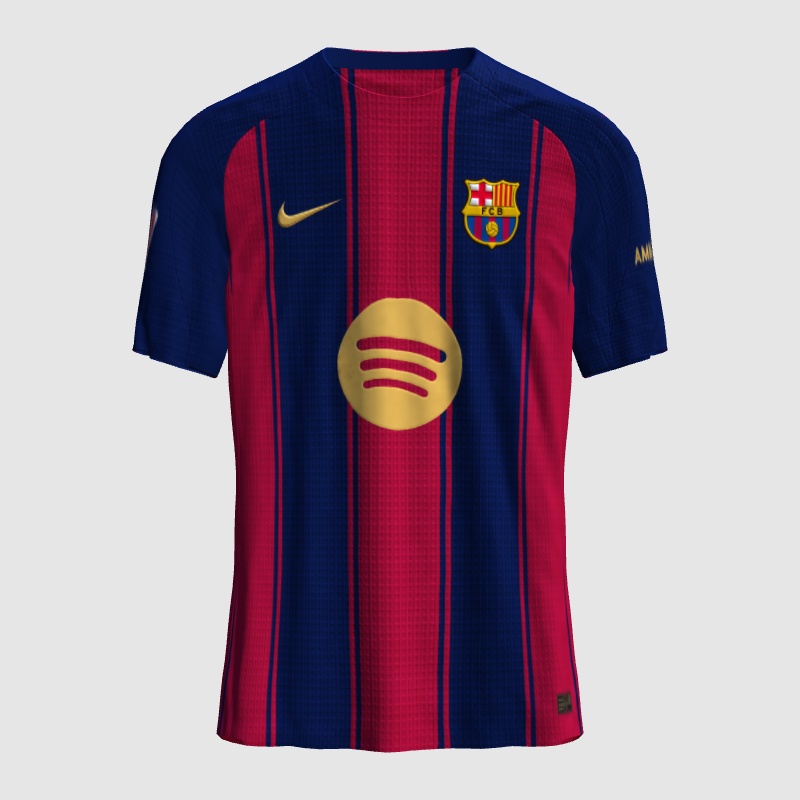 FC Barcelona 25-26 concept home - FIFA Kit Creator Showcase