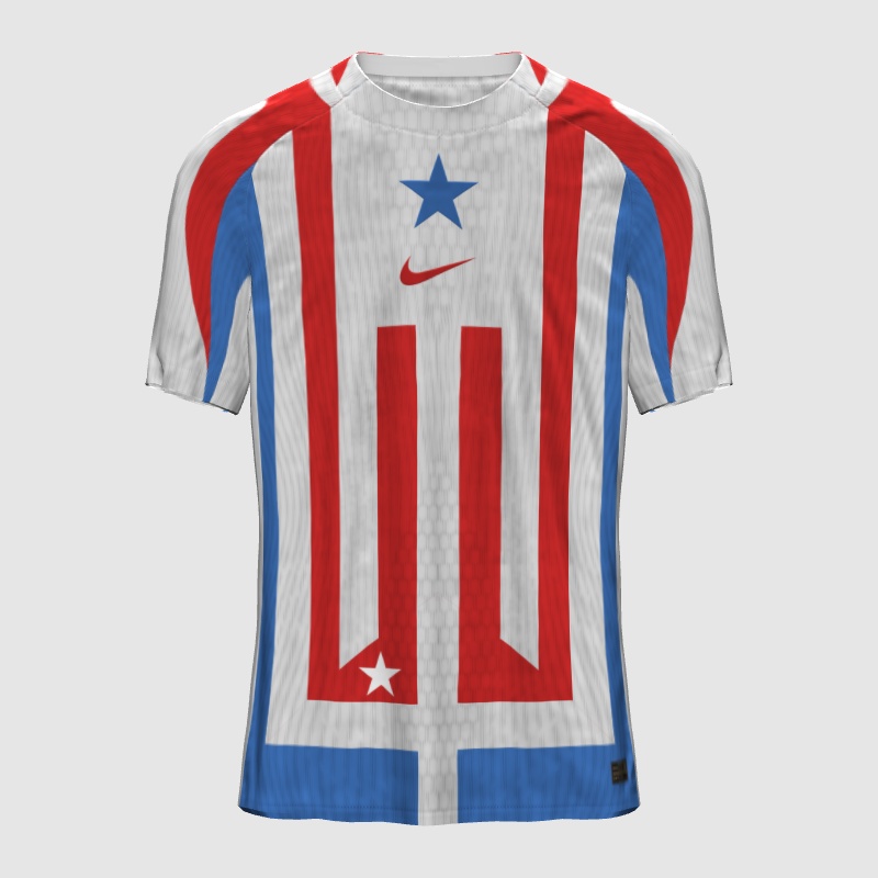 Nike x Puerto Rico Home Jersey Concept - FIFA Kit Creator Showcase