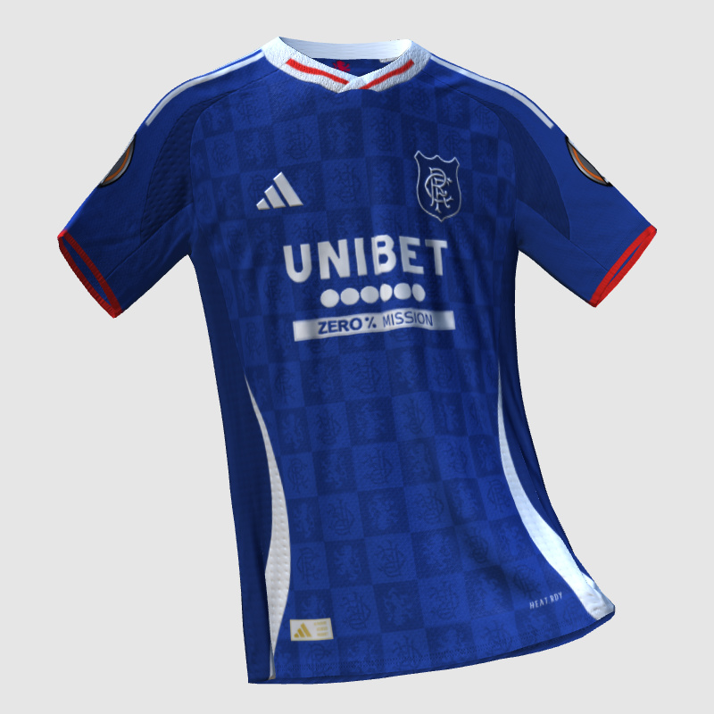 Rangers Home Kit Concept. - FIFA Kit Creator Showcase