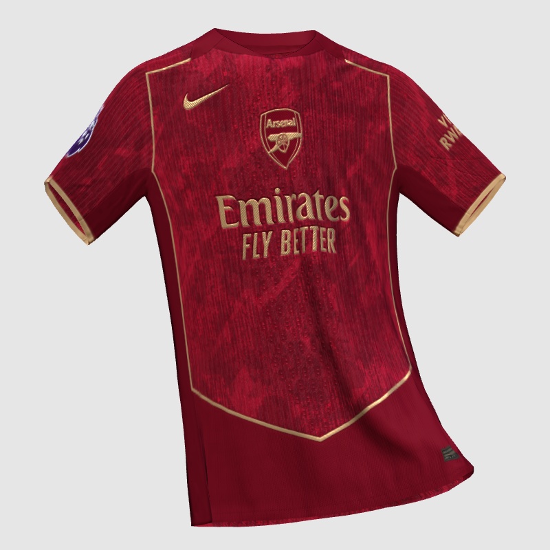 Arsenal FC X Nike Experimental Home Kit Concept FIFA Kit Creator arsenal-fc-x-nike-experimental-home-kit-concept-fifa-kit-creator