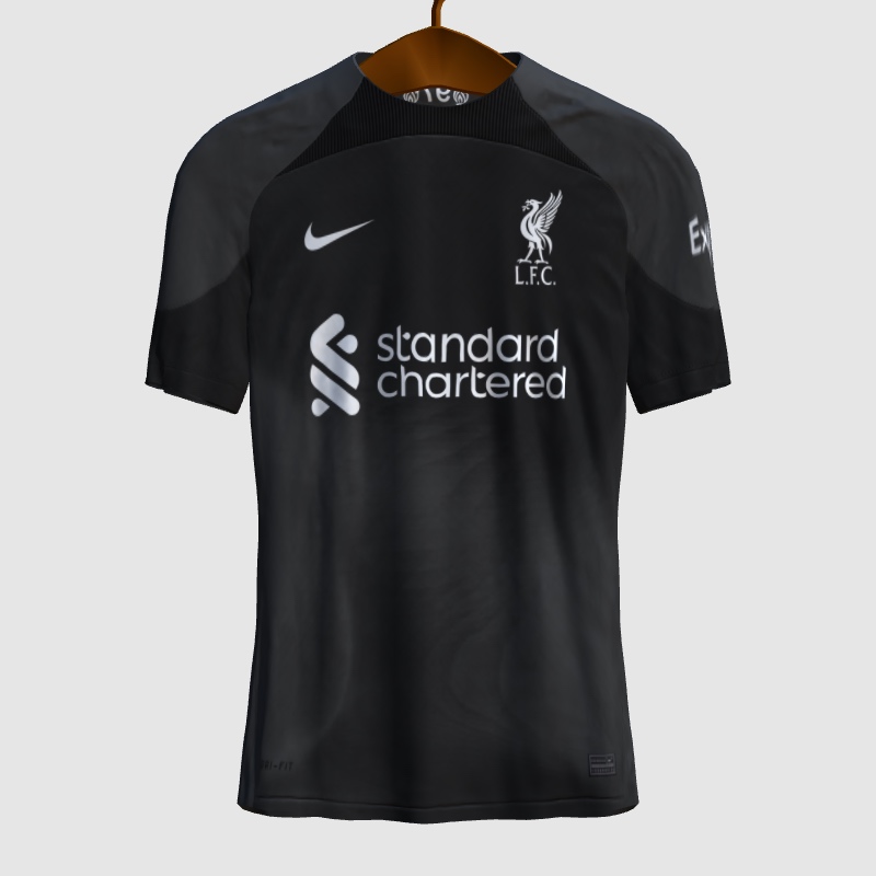 Maillot Football Liverpool FC Troisième 2019-20 – Enfant 10-11 Ans (146cm) Noir, état Correct
