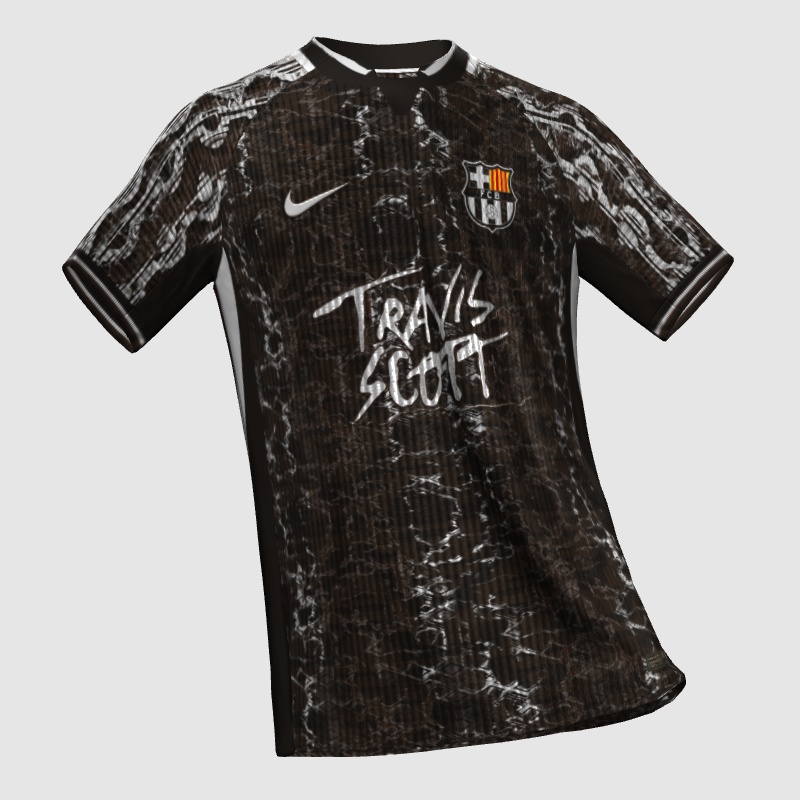 Travis Scott xNike x FC Barcelona ユニフォーム Cactus Jack X Nike