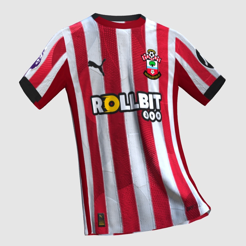 Southampton FC 25/26 Home Concept Kit - FIFA Kit Creator Showcase