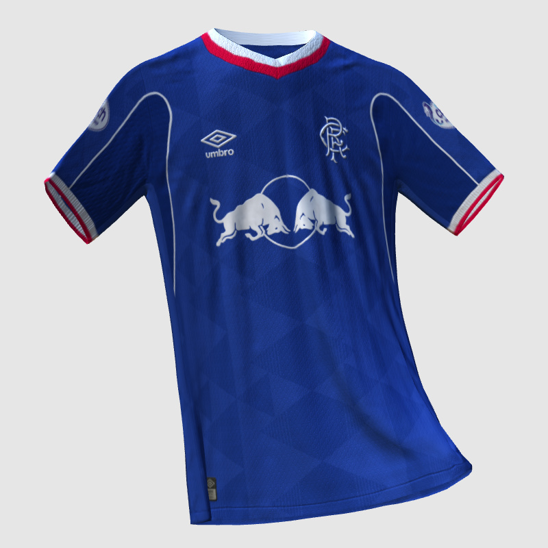 Rangers Home Kit Concept. - FIFA Kit Creator Showcase