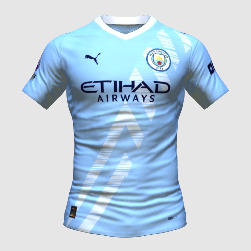 Man City Home Kit 25/26 - FIFA Kit Creator Showcase