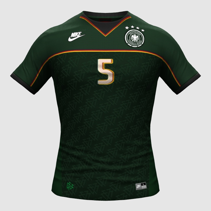 Fifa Pattern GERMANY - Away DFB Pattern Retro Concept - FIFA Kit Creator Showcase