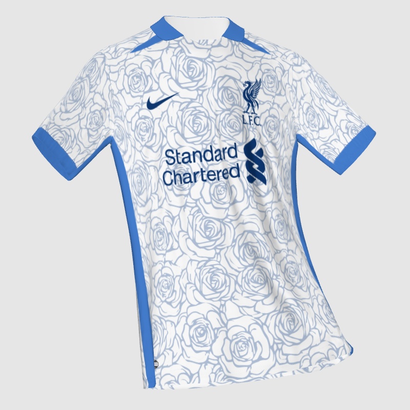 Liverpool blue roses - FIFA Kit Creator Showcase