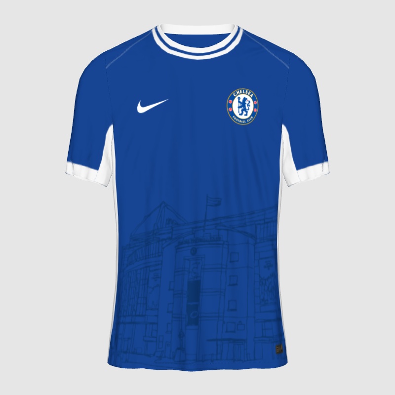 Chelsea 25-26 Home Kit - FIFA Kit Creator Showcase