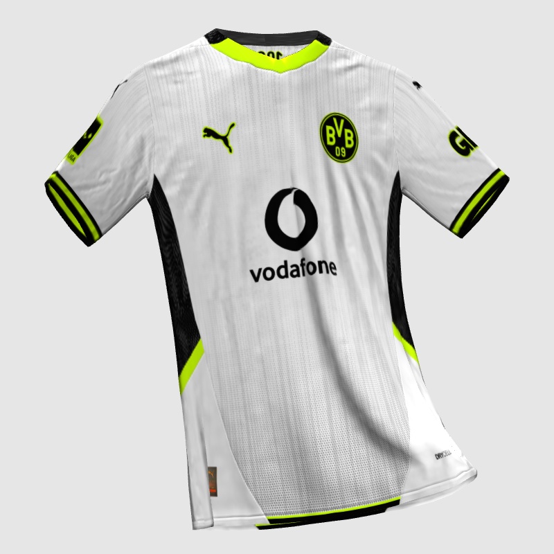 Fifa Pattern Pattern Perfection #019 - Borussia Dortmund - Comp - FIFA Kit Creator ...