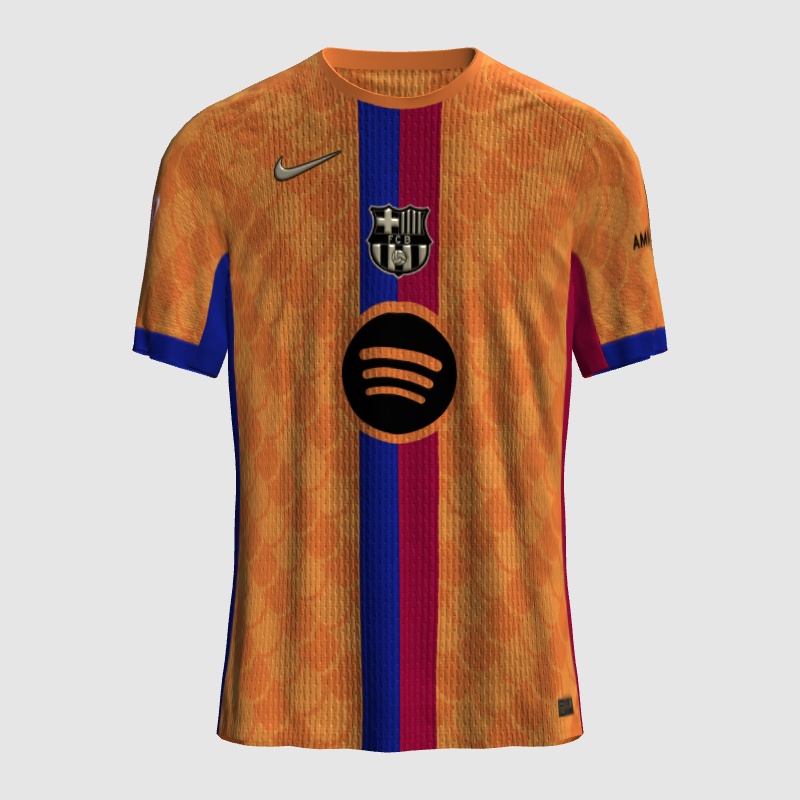 FC Barcelona 25-26 concept home - FIFA Kit Creator Showcase