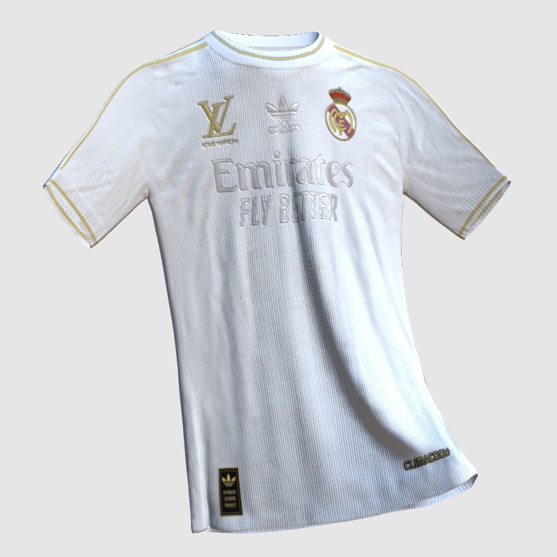 Real Madrid x Louis Vuitton x Adidas / Concept - FIFA Kit Creator