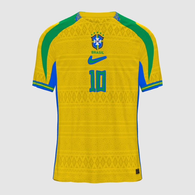 Brazil home kit concept - FIFA Kit Creator Showcase