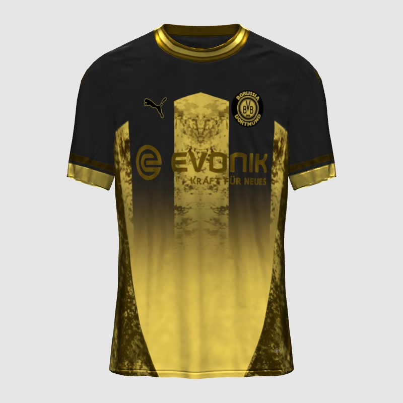 Maillot Domicile Borussia Dortmund 2017 Authentique – PUMA Jaune Taille S