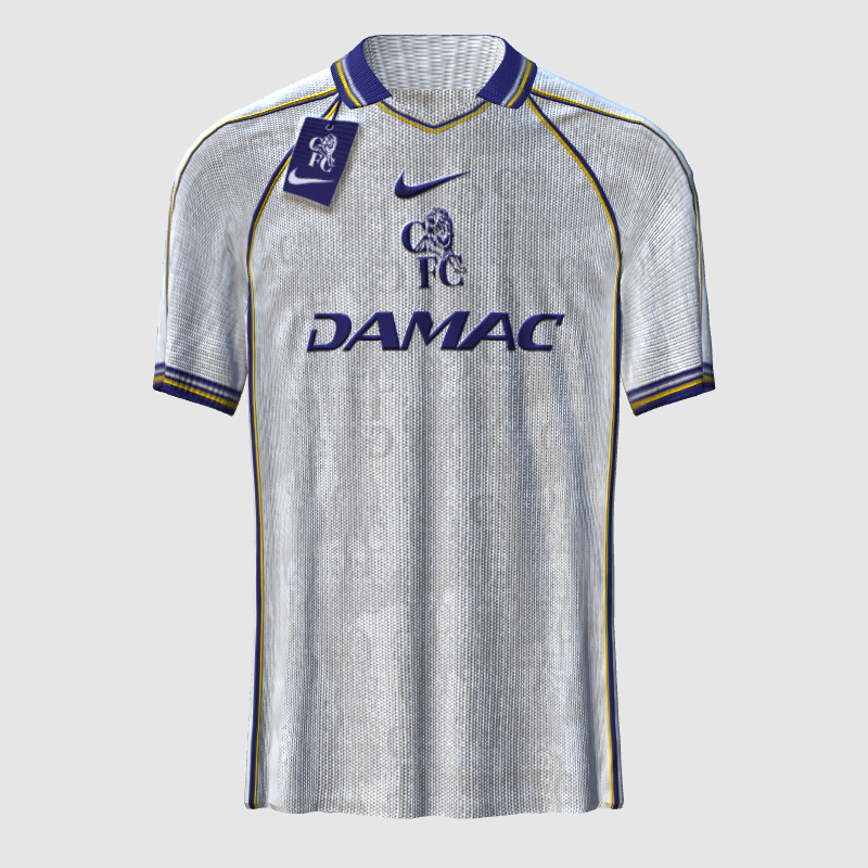 Chelsea retro style away kit concept - FIFA Kit Creator Showcase