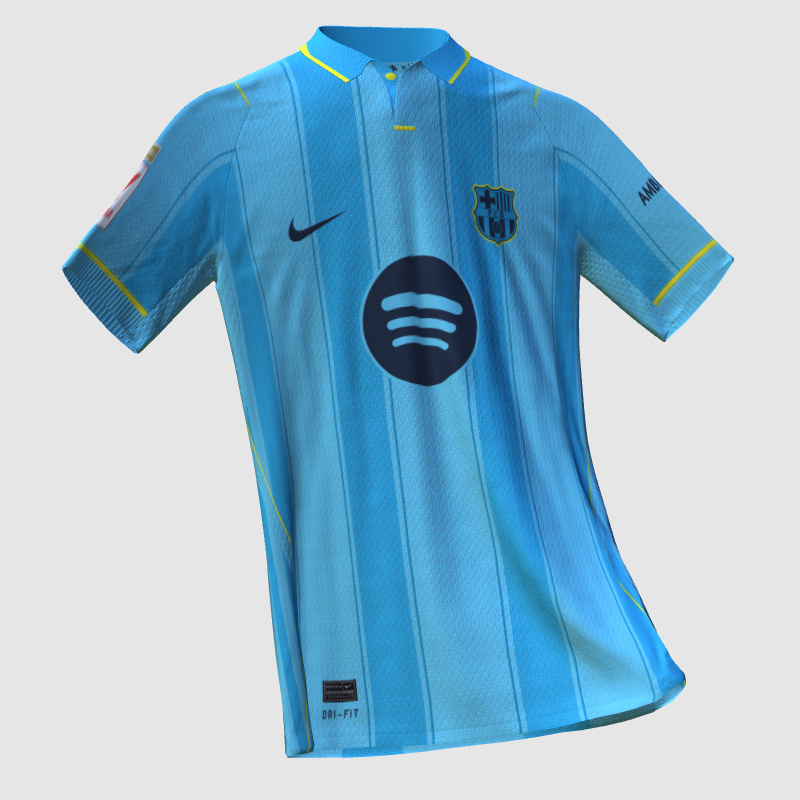 FC Barcelona Third Kit Concept. - FIFA Kit Creator Showcase