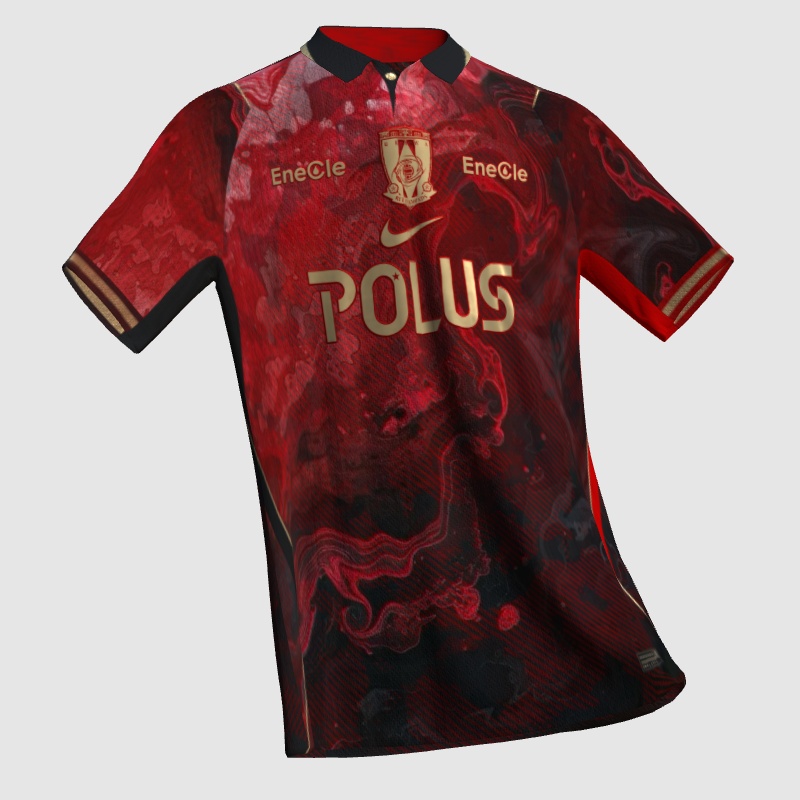 Urawa Reds Diamonds CWC Concept 浦和レッズ - FIFA Kit Creator Showcase