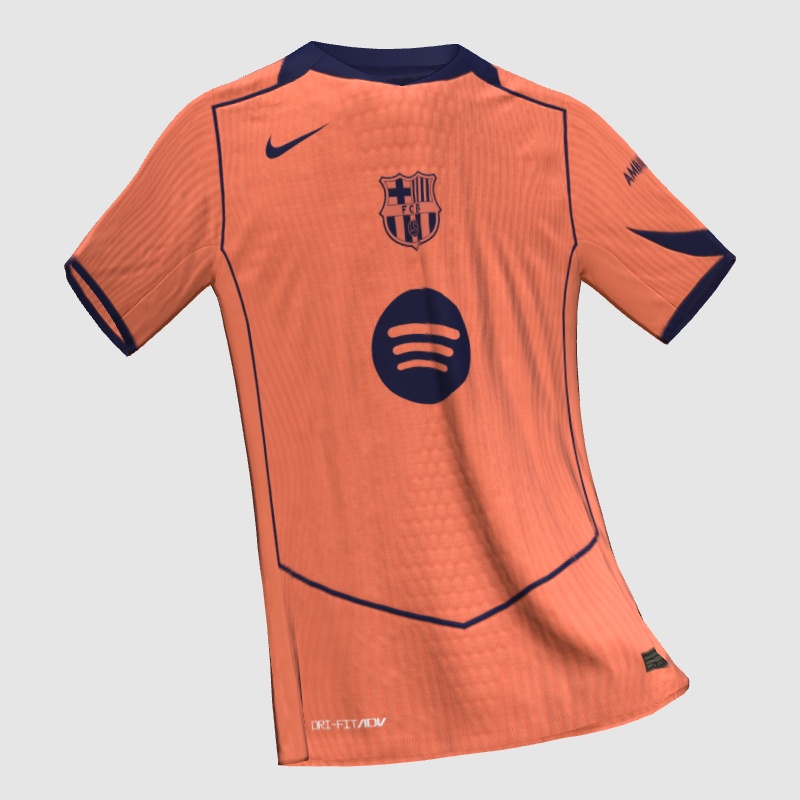 FC Barcelona 25/26 Third Kit Concept-FH - FIFA Kit Creator Showcase
