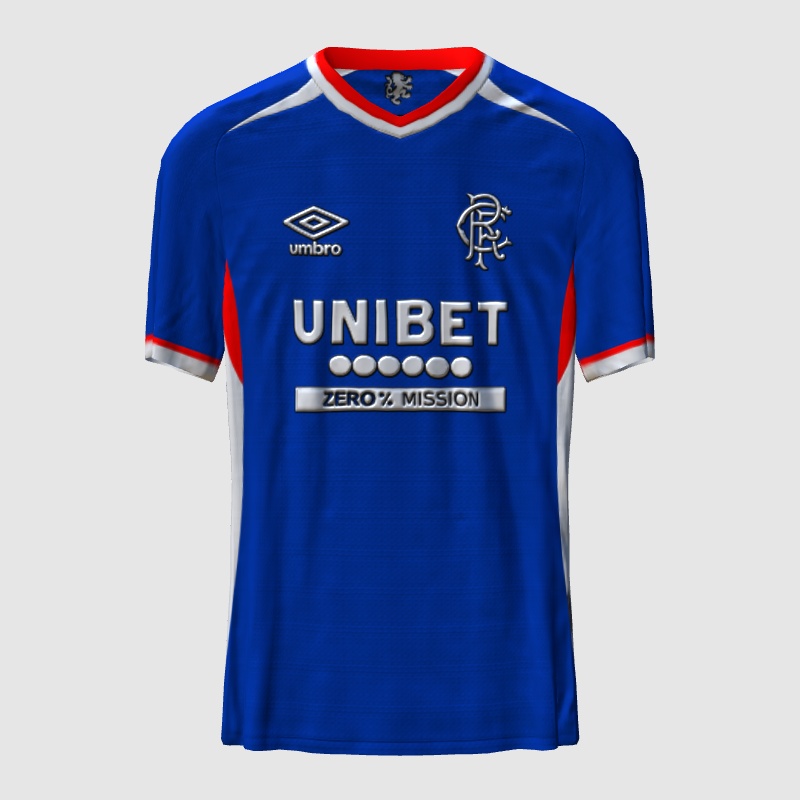 Rangers 26-27 home kit concept - FIFA Kit Creator Showcase